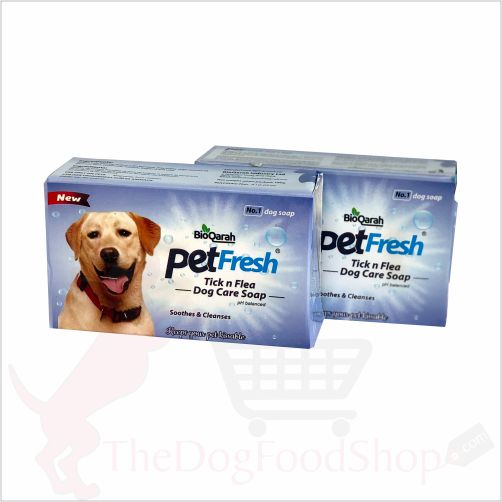 BioQarah Petfresh Tick & Flea Dog Care Soap